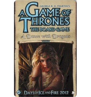 Game of Thrones Dance with Dragons Exp. Utvidelse til Brettspillet 2nd Edition 